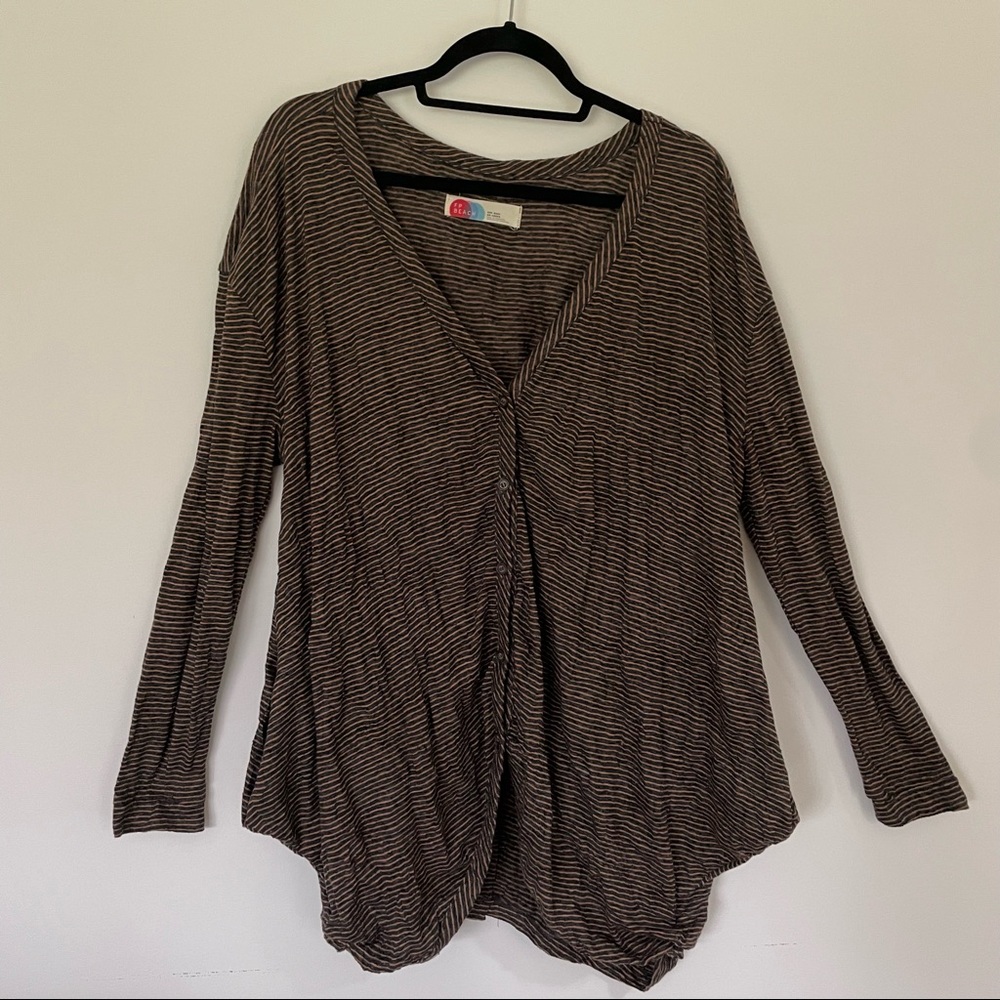 Free People button down cardigan
